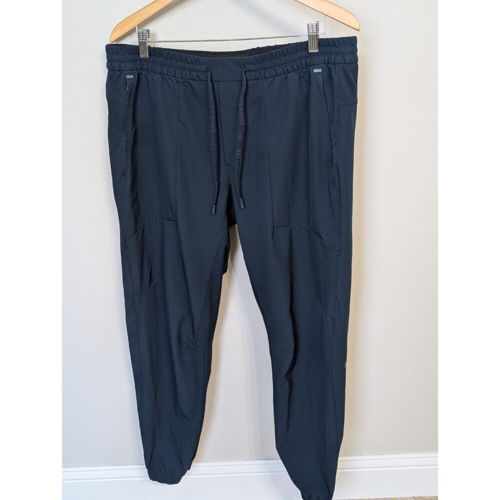 Men's XXL Blue Lululemon License To Train Jogger Pants Athleisure